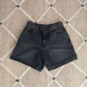 Levi’s ‘High Loose’ Women’s Shorts (Black, W26)